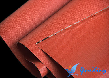 Roll Silicone Coated Fabric With Good Heat Resistance And Fireproof Performance