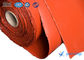 Ozone Resistant 1m 1.2m Width Red Silicone Fiberglass Fabric