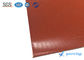 1.2mm Silicone Coated Fiberglass Fabric Fireproof And Aging Resistance